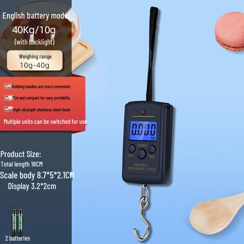 YEANTEEN Portable Handheld Electronic Scale