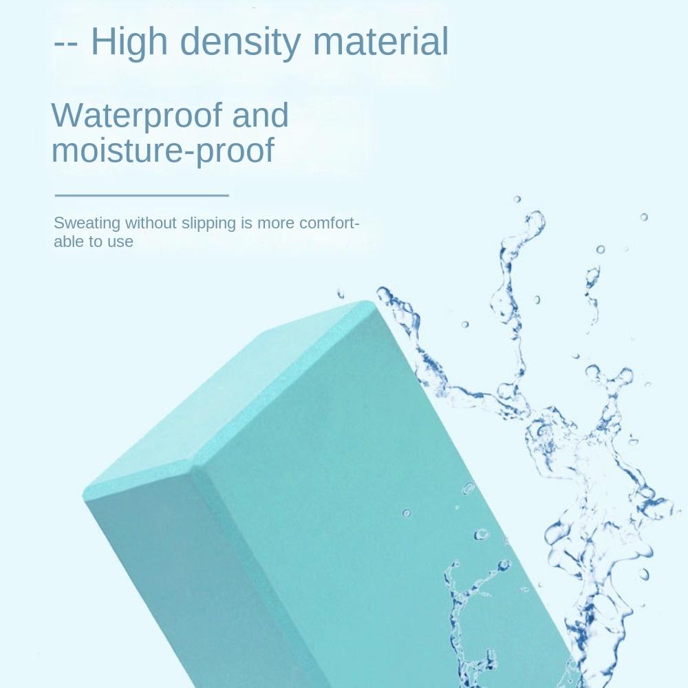 Pěnové bloky na jógu s vysokou hustotou Protiskluzové rekvizity Cihla Kulturistické vybavení Vyvážení bloků jógy