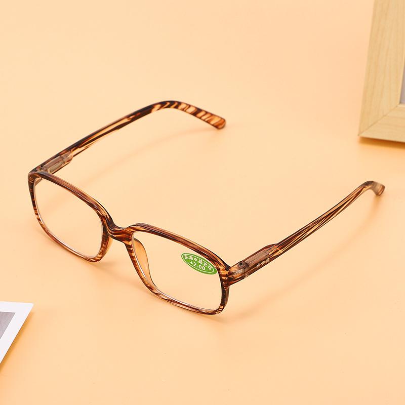 Large Frame Reading Glasses with Spring Legs Comfortable for Men and Women Middle Aged Elderly