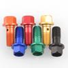 Fuel Hose Fitting Screw M10x1.25mm Motorbike Brake Pump Oil Fuel Pipe Fitting Aluminum Gold Motorcycle