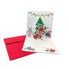 2025 Christmas Holiday Greeting and Thank You Card with Envelope - Merry Christmas Blessing