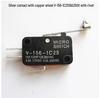 Silver Contact 15A Micro Switch with Stroke Options V-15, 151-156-1C25