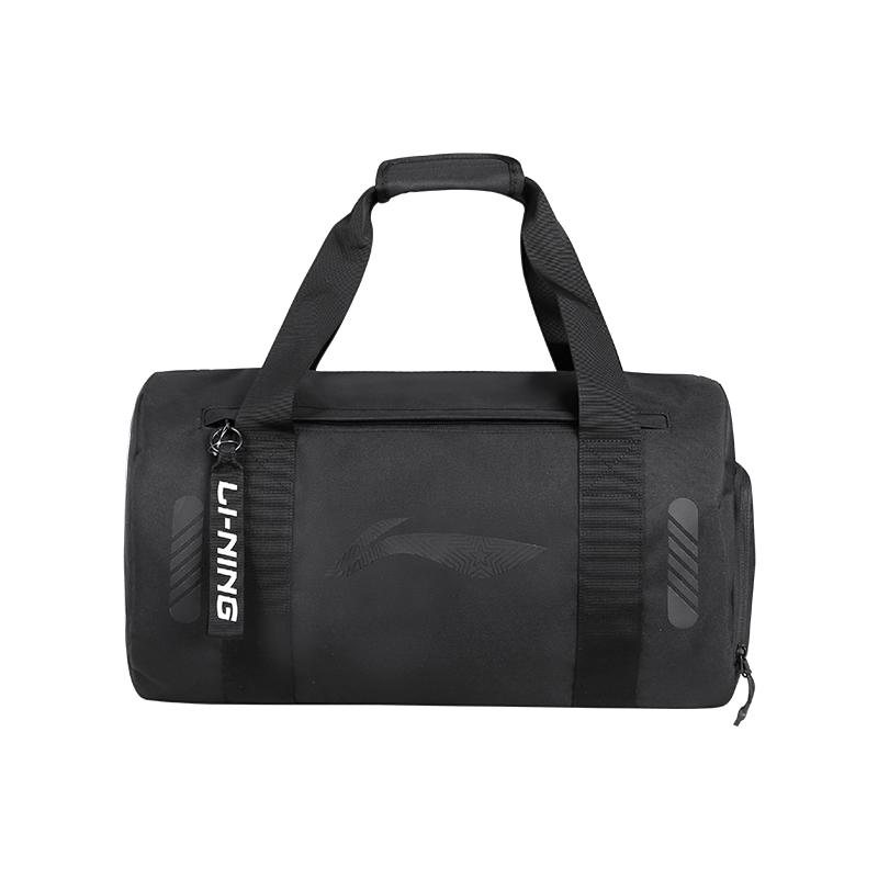 Li Ning 35L Polyester Travel Bag Unisex Black ABLT071
