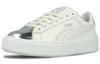 PUMA Basket Skate Shoes 'White Silver' Women's 366169-01