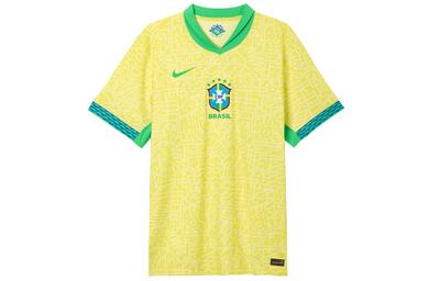 Nike Brasil 2024 Partido Local Hombre Nike Dri-FIT Adv Fútbol Camiseta Auténtica FJ4270-706