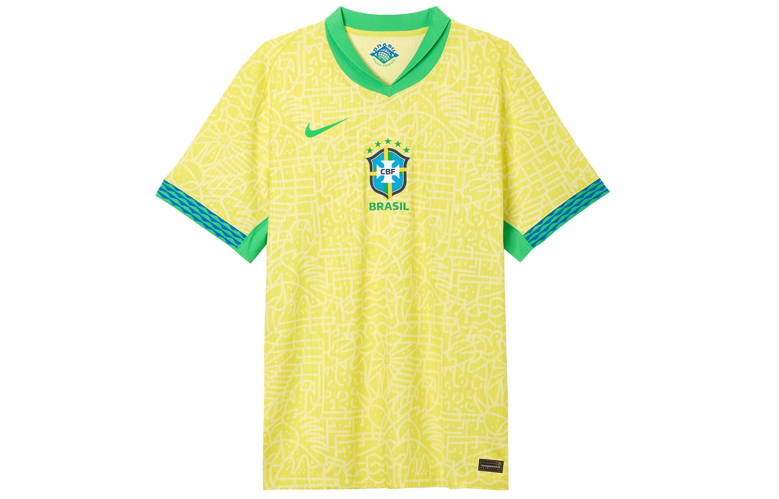 Nike Brazil 2024 Match Home Men s Nike Dri-FIT Adv Soccer Authentic Jersey FJ4270-706 XXL