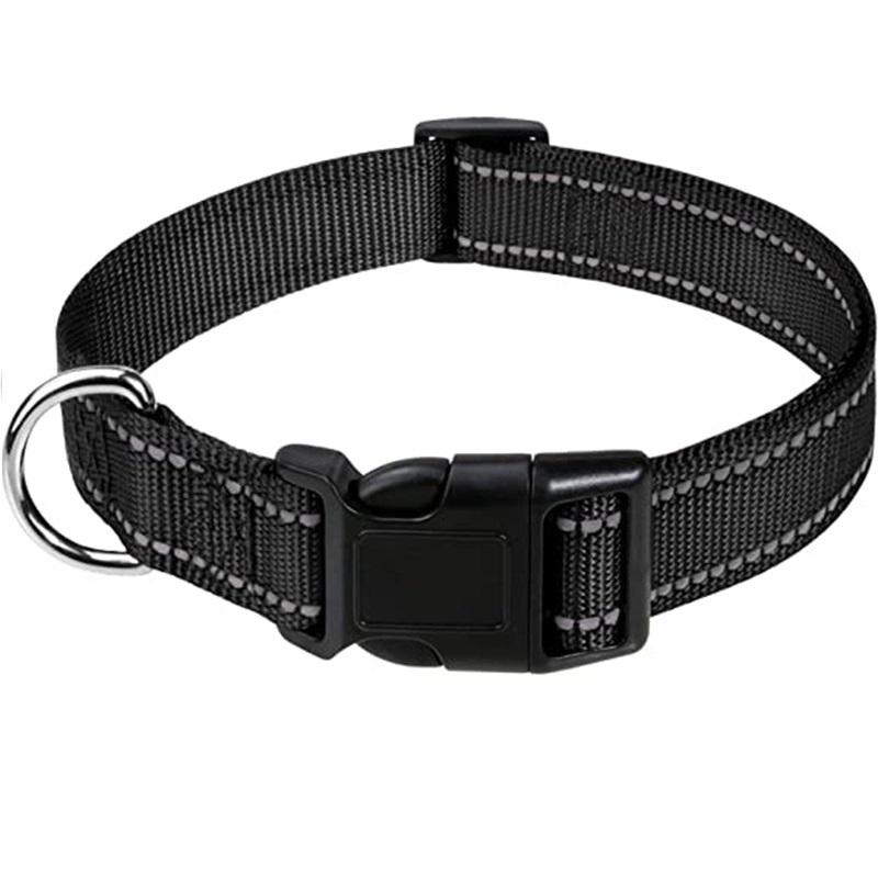 10 Colors Pet Dog Collar Nylon Neck Collar for Small Mdium Large Dog Chihuahua Leash Reflective Collars Supplies Pet Accessories 1