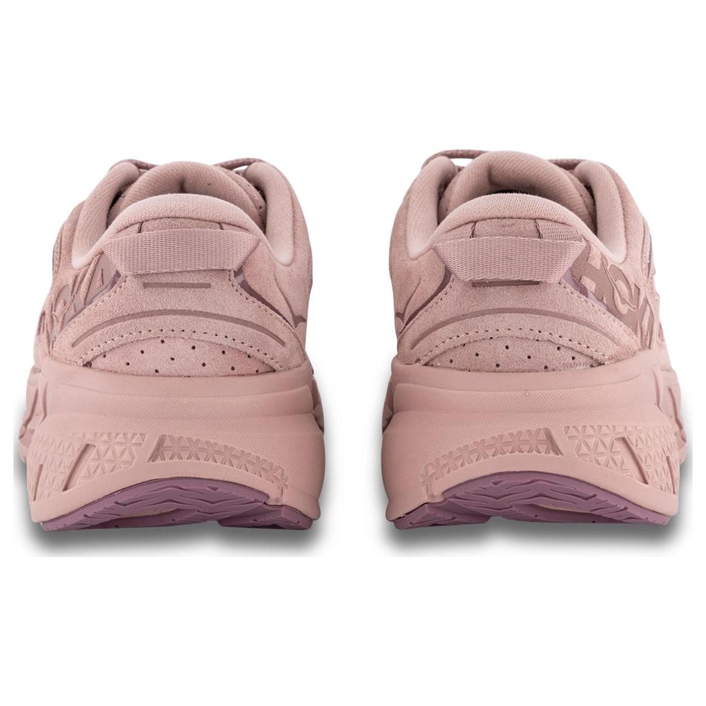 HOKA Clifton L Suede Pale Mauve Men Sneakers Purple 1122571-PMV