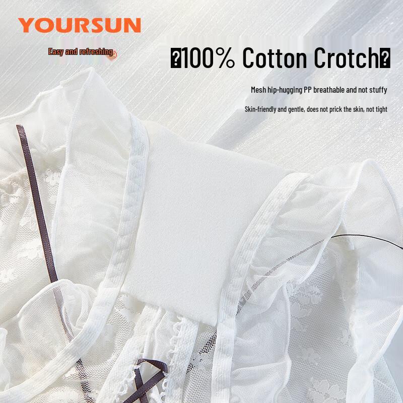 Roupa Íntima Sexy de Renda com Tiras para Mulheres