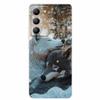 For Redmi 15 4G Phone Case Fashion Flowers Transparent Silicone TPU Soft Back Cover Case For Xiaomi Redmi 15 5G Case Redmi15 Bag