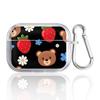 Case For Airpods 2 Pro 3 1 4 Pro3 Pro2 Clear Earphone Cases Cover Cute Cartoon Bow Little Bear