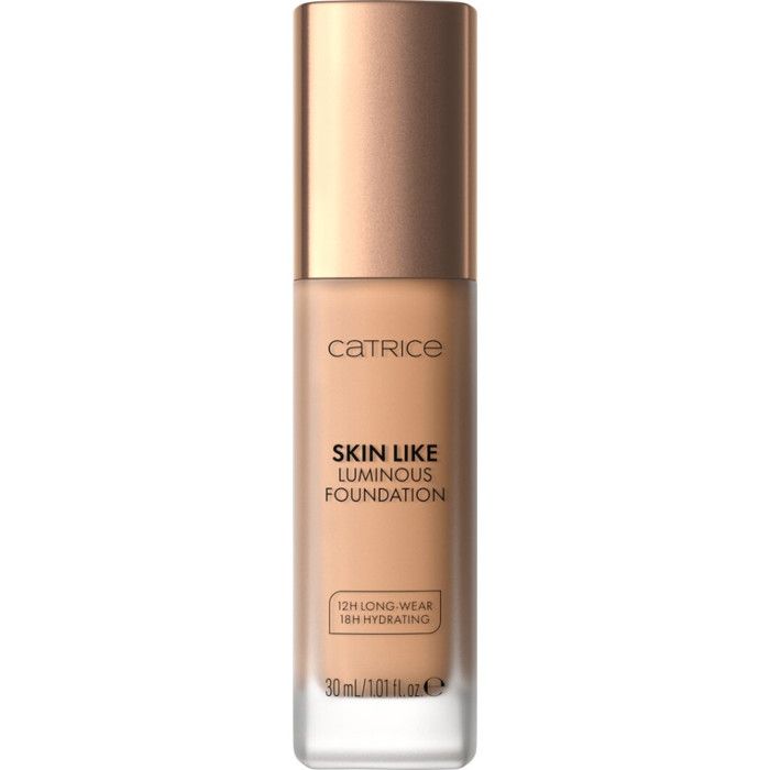 Foundation - CATRICE - Skin Like Luminous - 033N - 30 Ml - Luminous Long-lasting Finish &; Moisturizing