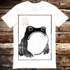 Dismissive Frog Tshirt Emoji Gift Fun Tshirt Retro Style Aesthetics Suitable for Both Unisex and Women Gamer Cult Movie Music