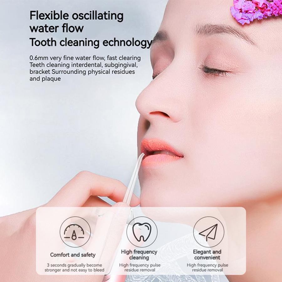 Electric Water Flosser: Portable Home Water Flosser for Oral and Dental Cleaning