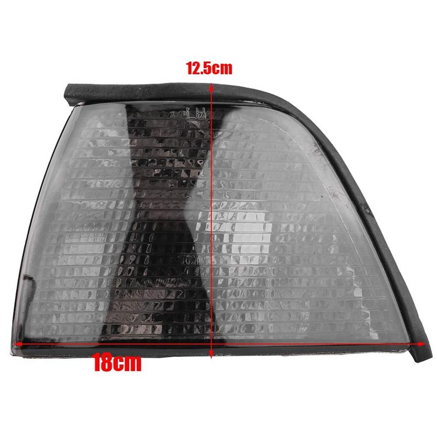 Semnalizare Colț Fumuriu + Lămpi de Ceață Lentilă Cristal Clară Potrivite Pentru BMW E36 Seria 3 92-98