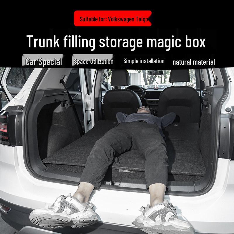 Volkswagen T-Cross Trunk Leveling Storage Box - Tanying Car Modification Accessory