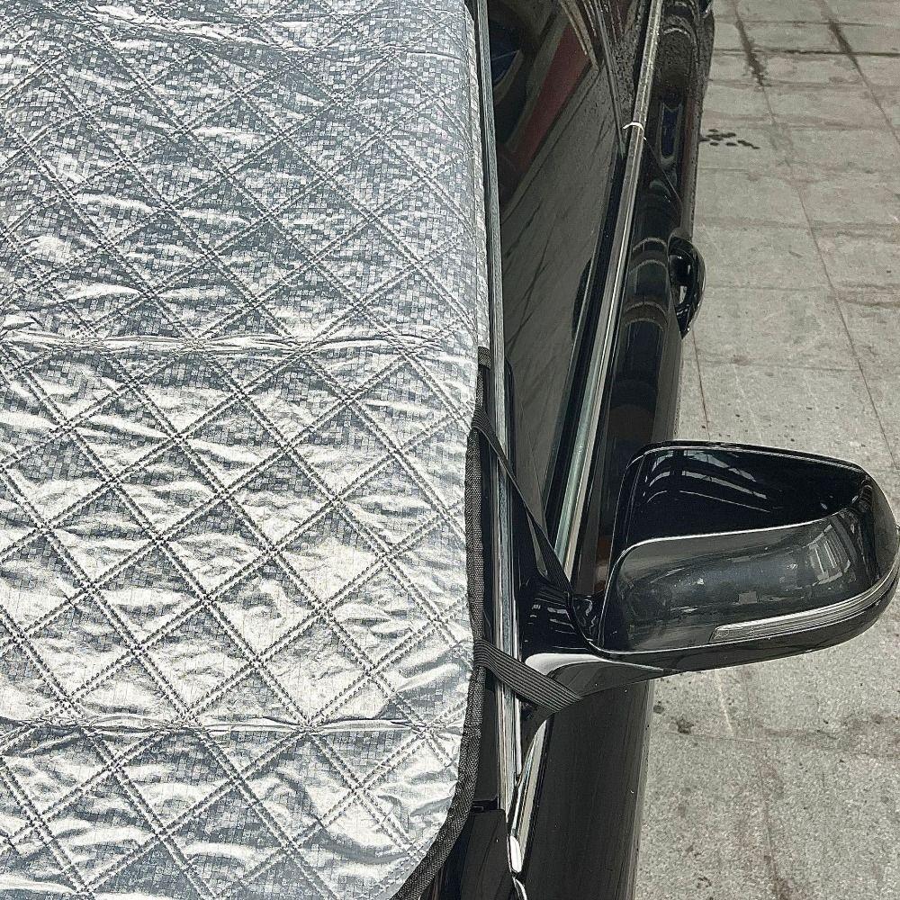 Windproof Strap Windshield Snow Cover Anti-Thief Design Sunshade Protection Cover  Snow Protection