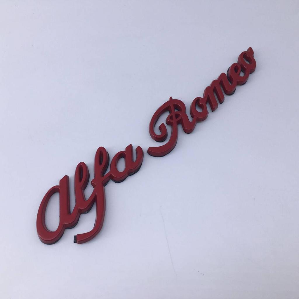 For Alfa Romeo 2026 Hot Sticker 1pcs For Alfa Romeo 146 147 155 156 159 Stelvio Giulia Giulietta Car Exterior Styling 3D Sticker