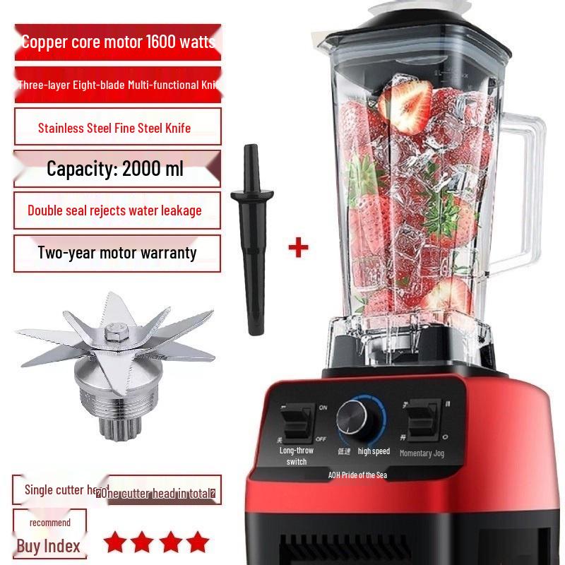 Kommerzieller Eiscrusher & Scherbeneismaschine für Smoothies und Frappés