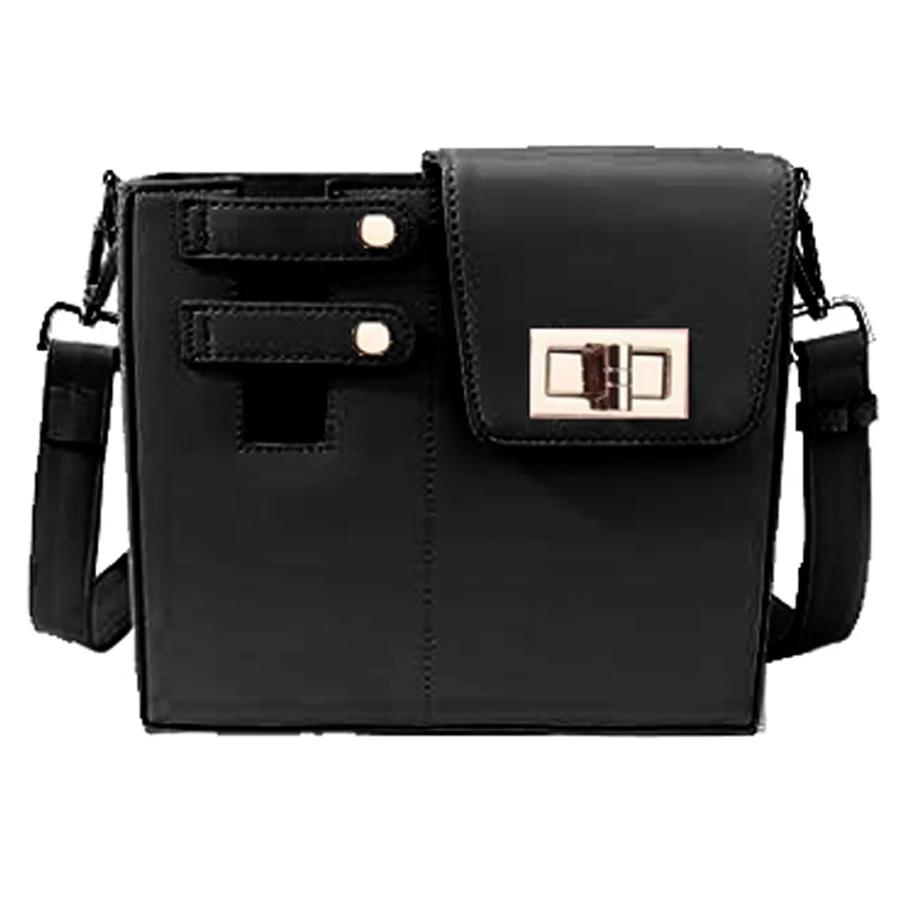 Venkovní přenosná crossbody ochrana na kelímek s vodou multifunkční univerzální úložná taška na láhev na vodu jednoramenní jednobarevná