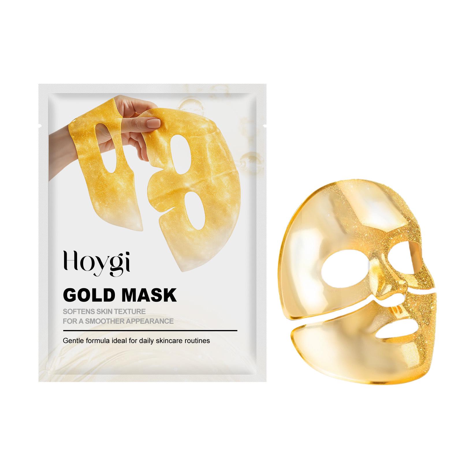 HOYGI 24K Gold Moisturizing Mask: Softens, Hydrates, and Nourishes for Radiant Skin