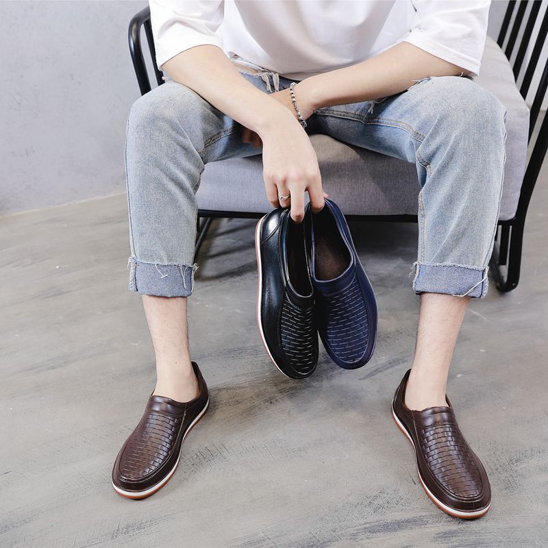 Модная рабочая обувь для мужчин с низким верхом — фото 4