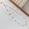 Vintage Design Sense Faux Crystal Pearl Clavicle Chain Necklace