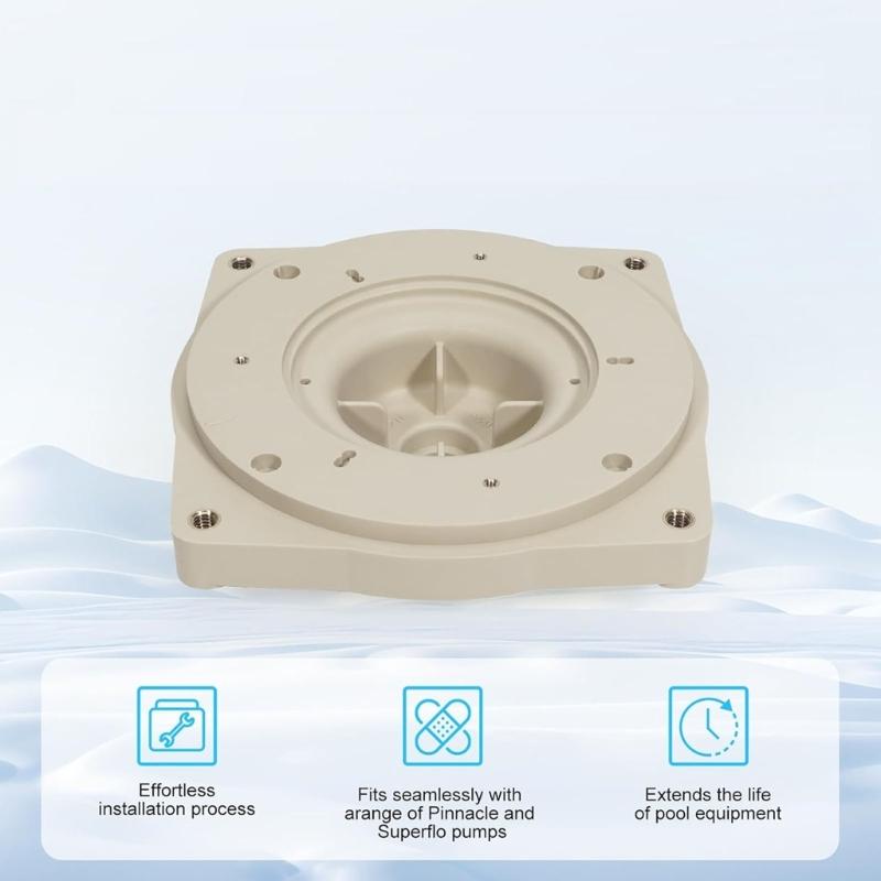 Högpresterande Tätningsplatta Nedgrävd Pump Enkel Installation Ersättning 356071Z Poolreservdel Lämplig för Poolpumpar