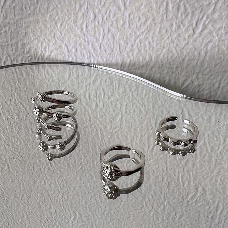 Geometric Stylish Open Ring For Women In Trendy Highclass Aesthetic For Occasion Every
