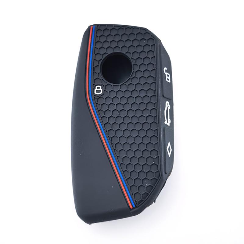 Silicone Holder Key Cover Accsesories Car Key Case Keychain For Bmw Series 7 735I 740Li X7 X1 U11 I7 G07 Lci Xm