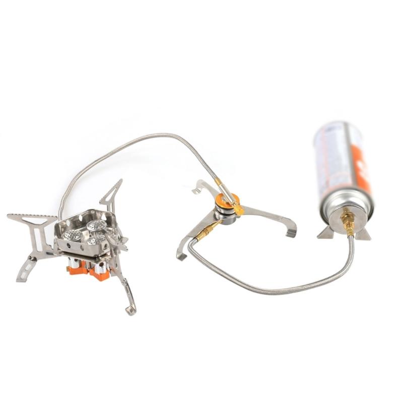 Camp Stove Converter, Gas Bottle Convert Long Cylinders Gas Tanks Conversion Head Adapter for Outdoor Cooking Picnics