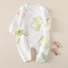Newborn Baby Cotton Romper: A-Class Spring & Fall Pajamas, Boneless Crawling Onesie