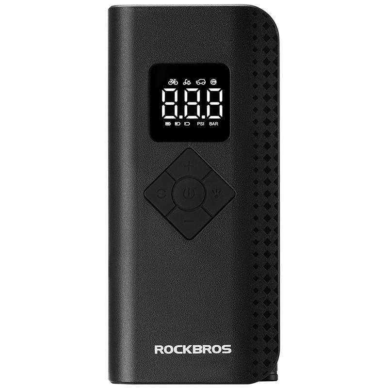 ROCKBROS Electric Pump 150psi Wireless Tire Inflatable Pump Handheld Digital Display Ball Car Bicycle Motorcycle Air Compressor 42720001003
