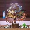 Chakra-Baum, Kristallbaum für positive Energie, Kristalle, Heilsteine, Feng Shui, sieben Chakra-Baum, 20,32 cm x 25,4 cm