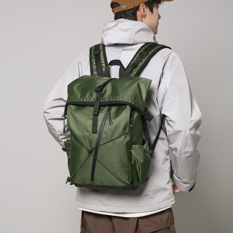 Men's Extended Workwear Functional Style, Fashionable and Trendy, Commuting Computer Backpack, Large-capacity Casual Backpack