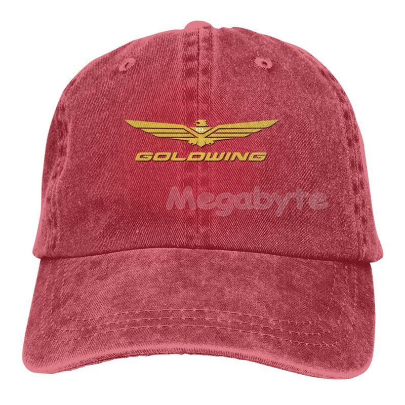 One Nation Design Goldwing Retro Sports Cool dospělá džínová čepice s venkovní neformální sportovní čepicí černá