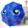1pc Heart Eyes Automatic Open/close Folding Umbrella, Compact Portable Travel Umbrella, Perfect Birthday/Christmas Yy250806235