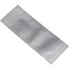 PABCK 100 Pcs 1.57x4.33 inch (ide Size 1.18x3.94 inch) Coffee Food Storage Heat Sealable 3.34mil Mylar Pure Foil Bag Vacuum Pouch for Sampling