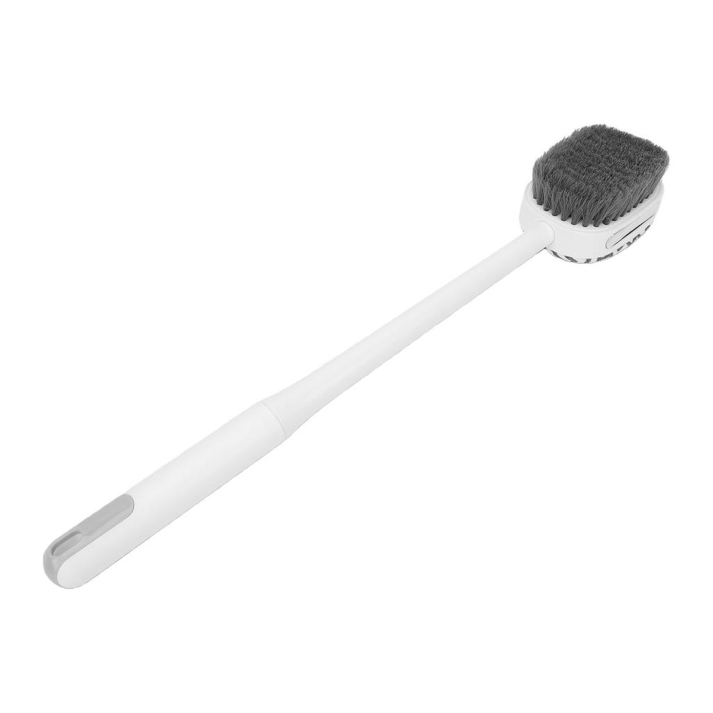 Bath Brush Double Sided Exfoliating Long Handle Back Scrubber Shower Brush with Detachable Head for Dry Wet Use