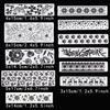 11Pcs Plastic Embossing Folders for Card Making Embossing Machine Template Mold Paper Card Embossing Stencil Flower Leaf Embossing Folder for