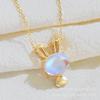 Rabbit Necklace Female Light Luxury Simple Temperament Cute Zodiac Pendant