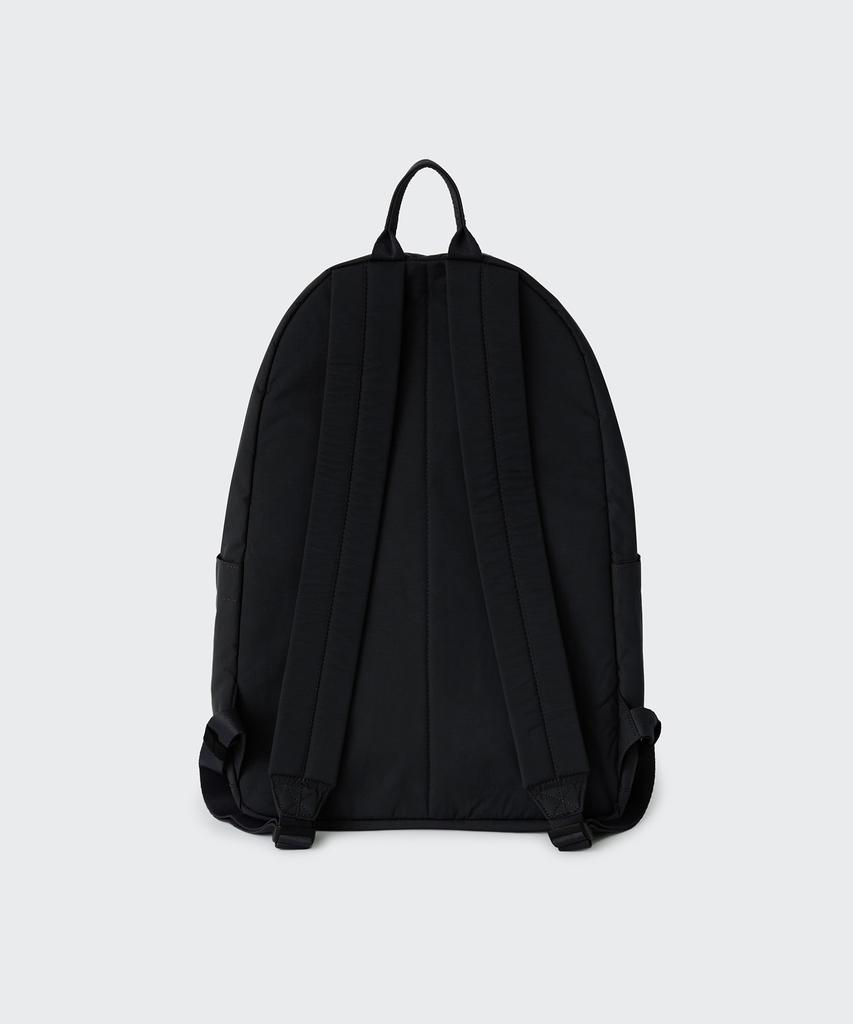 Musinsa Standard Crinkle Two-Pocket Backpack [Black]