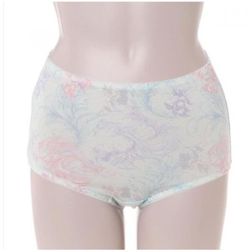 Venus Панти с высокой талией, модал, акварельный цветочный принт Vpt6737 beige/90