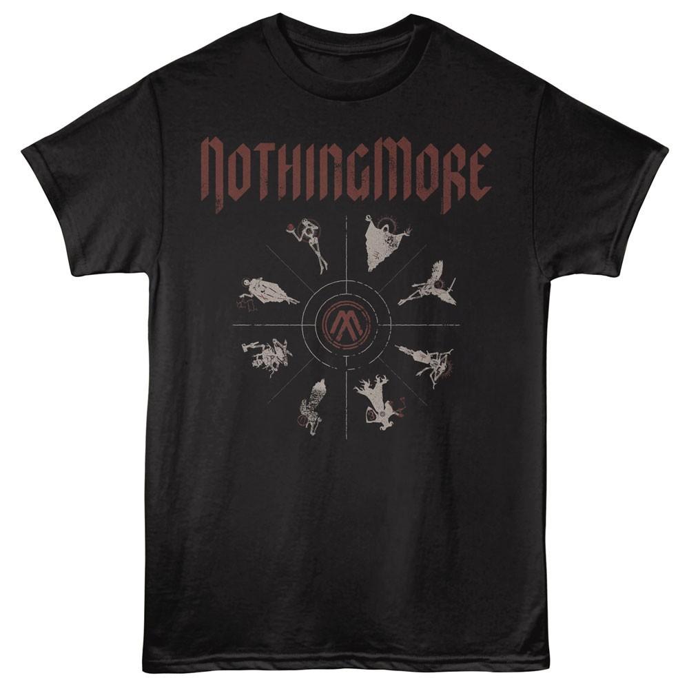 Nothing More Circle Of Spirits Men s T Shirt Rock Band Merch XXXXL