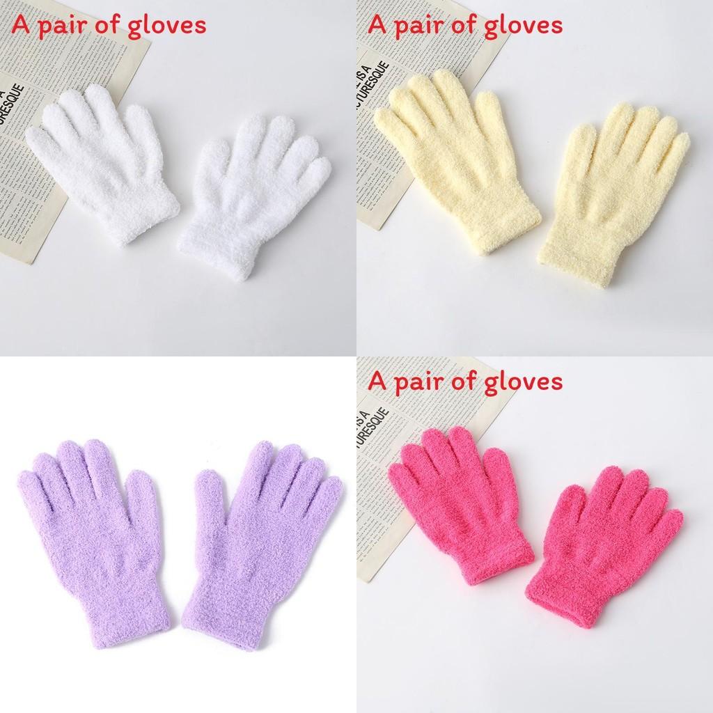 Einfache einfarbige Erwachsenen- und Kinder-Winter-Warm- und Winddicht-Plüschhandschuhe für Winter-Outdoor-Bekleidung