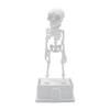 3D Printed Dancing Skeleton Aquarium Bubbler Plastic with Air Tube Fish Tank Dance Skull with Air Tube Dynamic Skeleton Bubbler