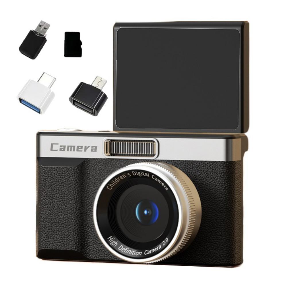 8x Zoom 1080P HD Digital Camera 2.4' Screen Entry-Level CCD Camera  Photography