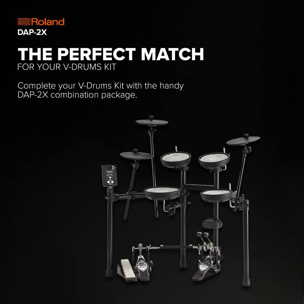 Accessory Package Drum Chair and Stick Set Black Roland/DAP-2X V-Drums