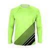 Men's Fashion Printed Raglan Long Sleeve Sports Top