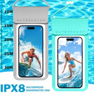 IPX8 Universal Waterproof Case Water Proof Bag Mobile Phone Cover